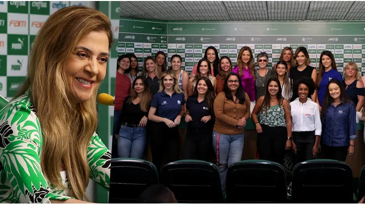 Leila Pereira solo dejó entrar a mujeres a su conferencia.