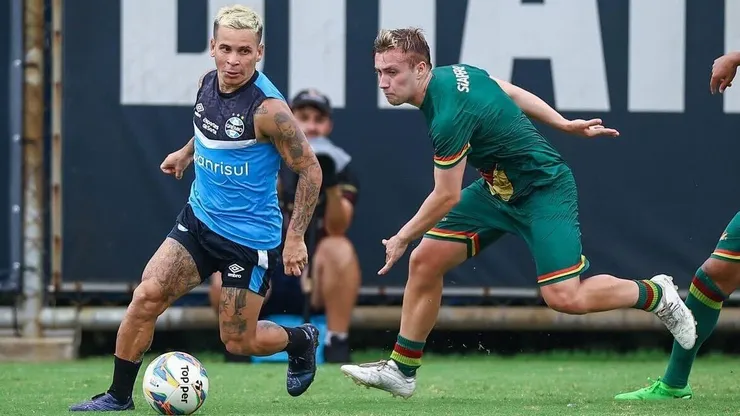 Soteldo arribó hace unos días a Gremio, en préstamo.