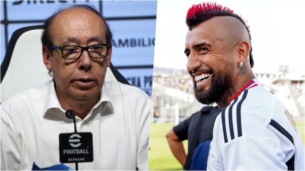 Alfredo Stöhwing y Arturo Vidal