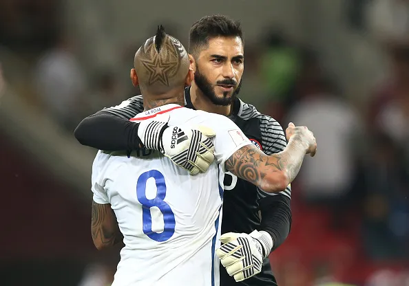 Vidal fue enfático con los dichos de Johnny Herrera (Getty)