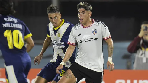 Carlos Palacios fue una de las grandes figuras de Colo Colo ante Rosario Central.