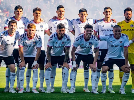 La primera formación de Almirón al mando de Colo Colo