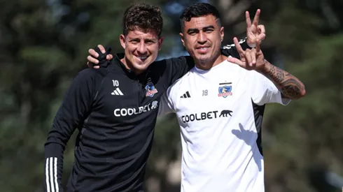 Darío Lezcano y Pablo Parra han mostrado mucha cercanía en las últimas semanas. ¿Podrán hacer una dupla en cancha?