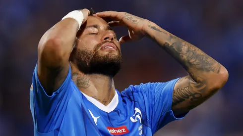 Neymar recibió un tirón de orejas de su entrenador