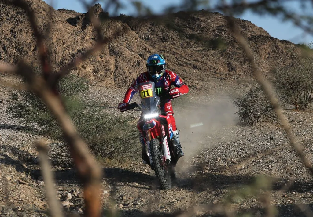 José Ignacio Cornejo, tercero en motos del Dakar 2024 (Honda Racing Corporation)