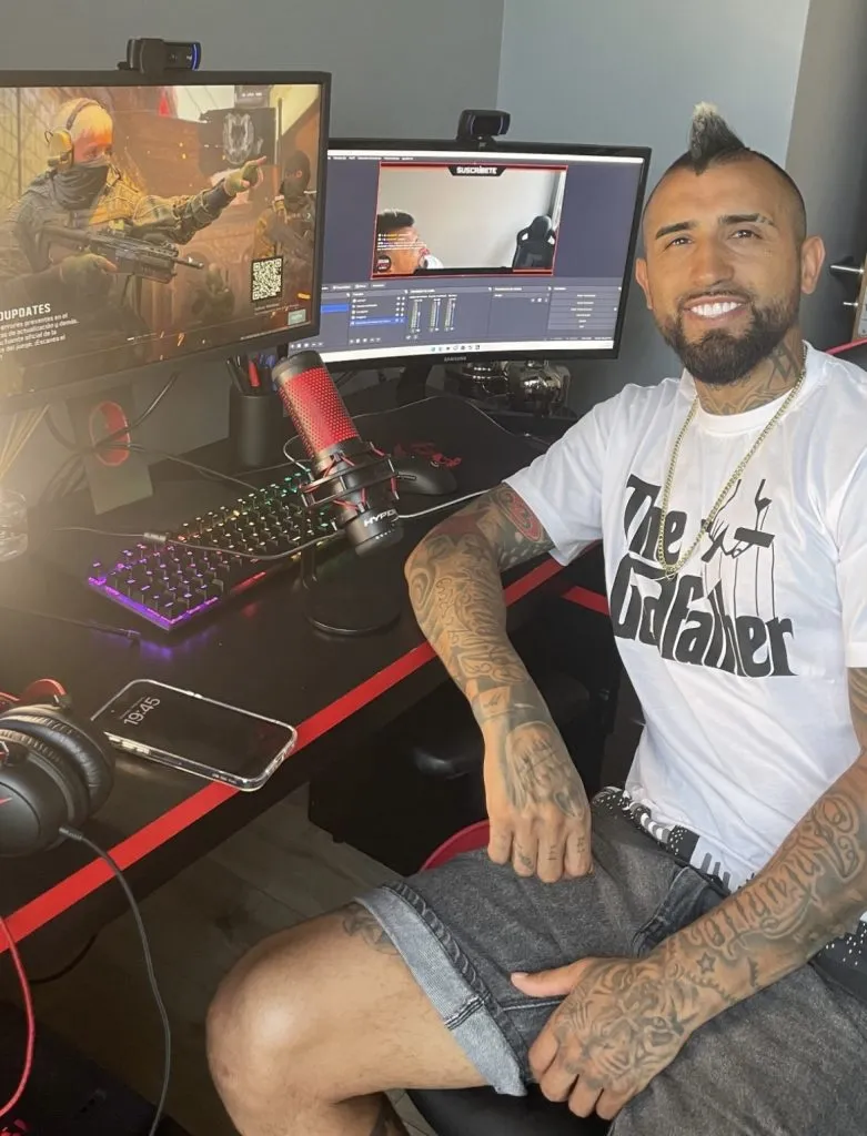 Arturo Vidal confesó en su Twitch que lo sondearon de la Kings League. | Foto: Instagram kingarturo23oficial