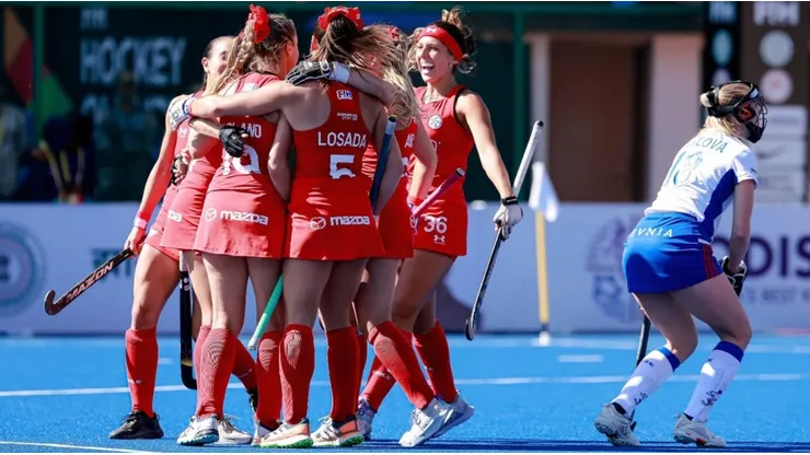 El hockey césped chileno mantiene vivo su sueño de llegar a París 2024.