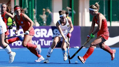 Las Diablas caen ante Alemania en el Preolímpico de Hockey Césped