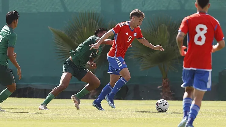 Luciano Arriagada fue la gran figura de Chile en sus amistosos ante Bolivia.