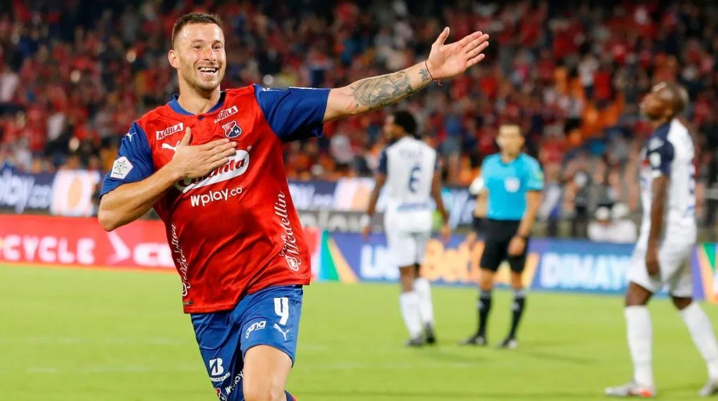 Luciano Pons celebró en Colombia por última vez.