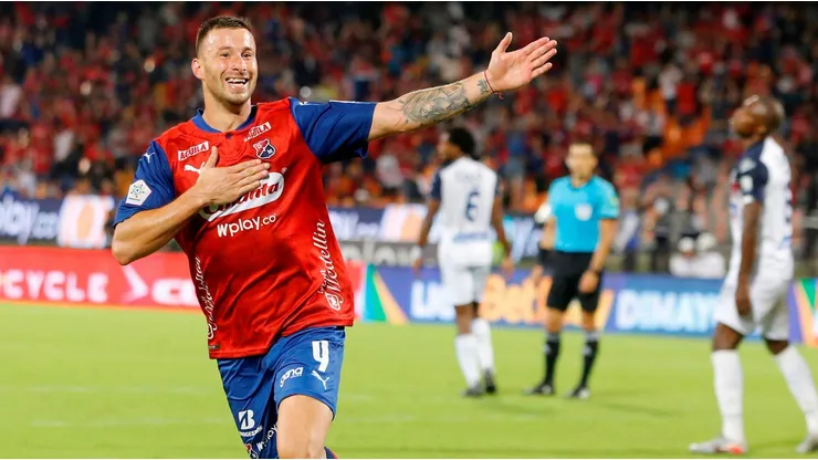 Luciano Pons celebró en Colombia por última vez.