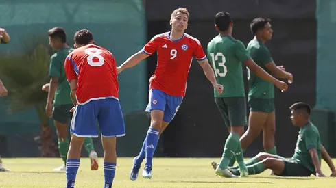 Luciano Arriagada fue figura en el triunfo de Chile ante Bolivia este viernes.