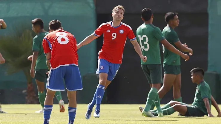 Luciano Arriagada fue figura en el triunfo de Chile ante Bolivia este viernes.