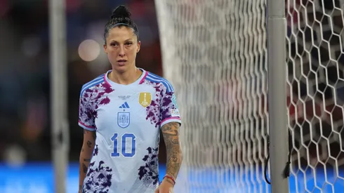 Jenni Hermoso en el duelo entre España y Suiza por la UEFA Nations League femenina.