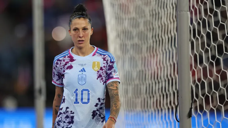 Jenni Hermoso en el duelo entre España y Suiza por la UEFA Nations League femenina.