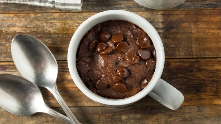 Brownie en taza