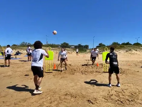 El Cacique inicia su pretemporada con duros trabajos en la arena