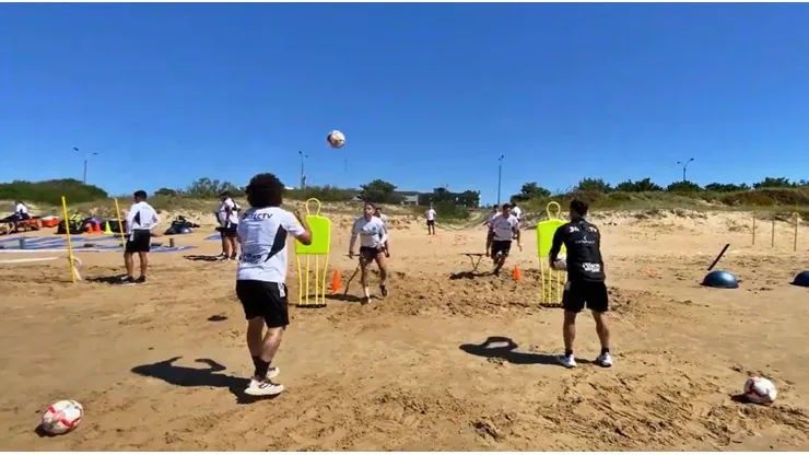 El Cacique vive una dura pretemporada en Uruguay.