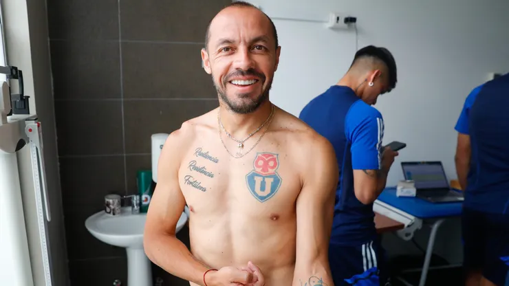 Marcelo Díaz fue uno de los que pasó por el test de sudoración que llevó Gatorade hasta el CDA.