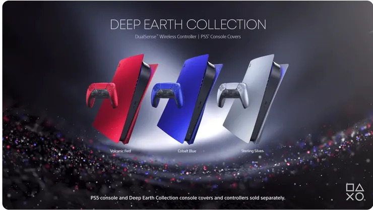 Sony lanza caratulas de colores para la PS5 Slim