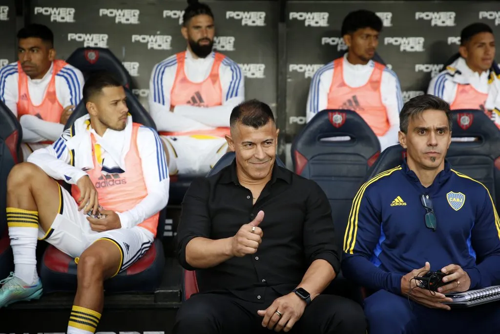 Jorge Almirón en Boca Juniors. (Daniel Jayo/Getty Images)