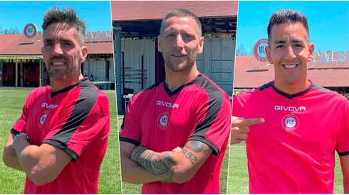 Gabriel Hauche, Luciano Aued y Matías Ibáñez, nuevos refuerzos de La Calera