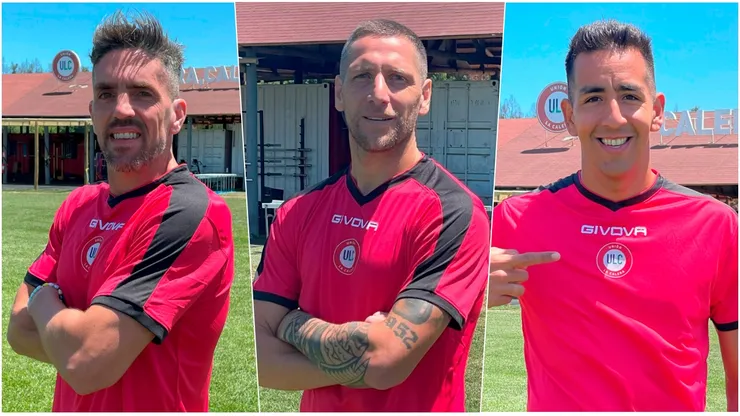 Gabriel Hauche, Luciano Aued y Matías Ibáñez, nuevos refuerzos de La Calera