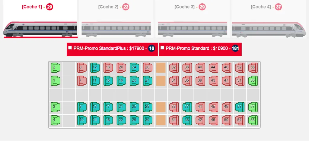 Foto: ventaonline.trencentral.cl.