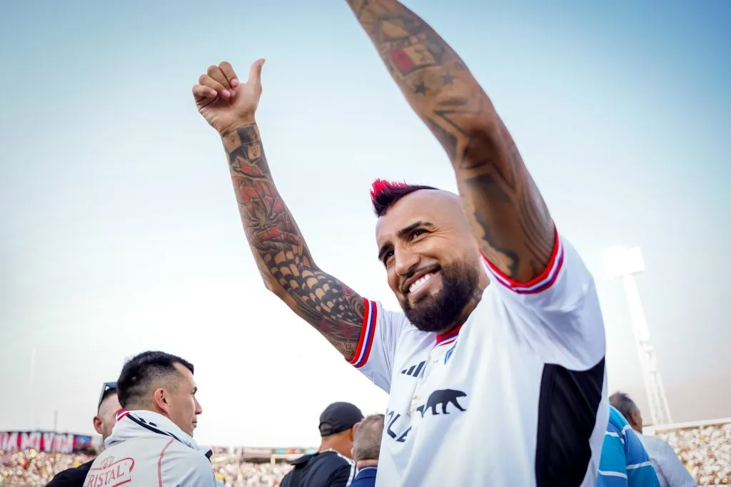 Maximiliano Falcón quiere tener a Vidal de compañero en Colo Colo. ¿Se dará en este mercado de pases? | Foto: Guillermo Salazar.
