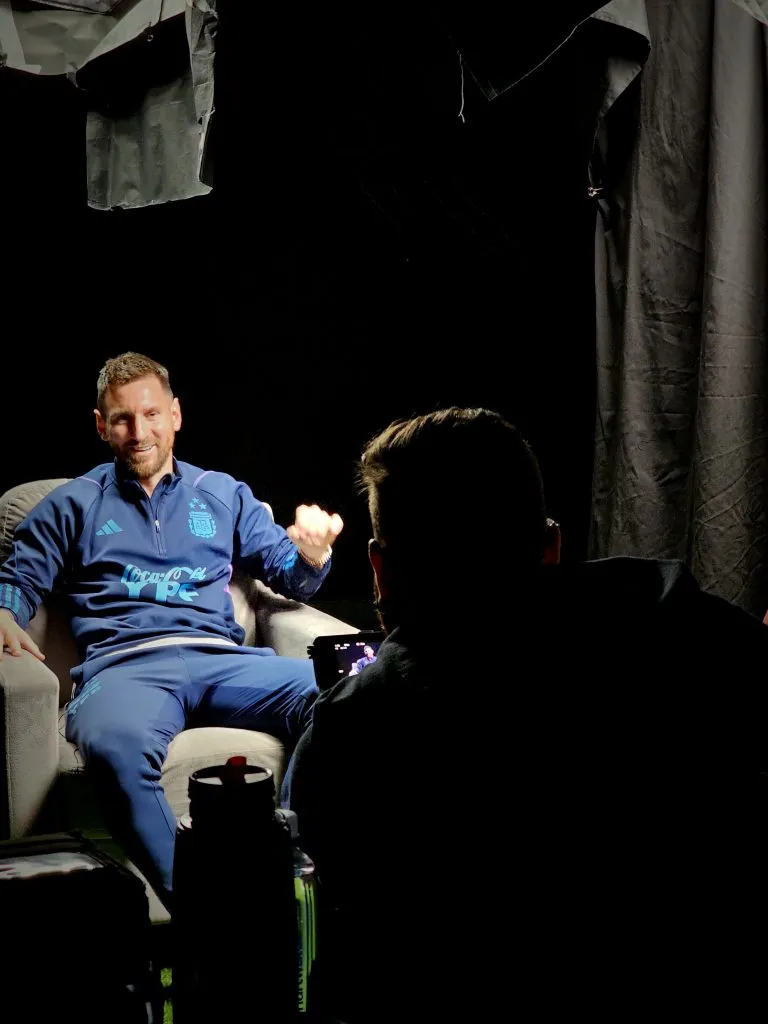 Lionel Messi es parte del documental “Elijo creer”. Imagen: HBO Max.