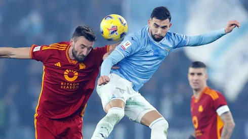 Taty Castellanos en el caliente Lazio vs. Roma por Copa Italia.