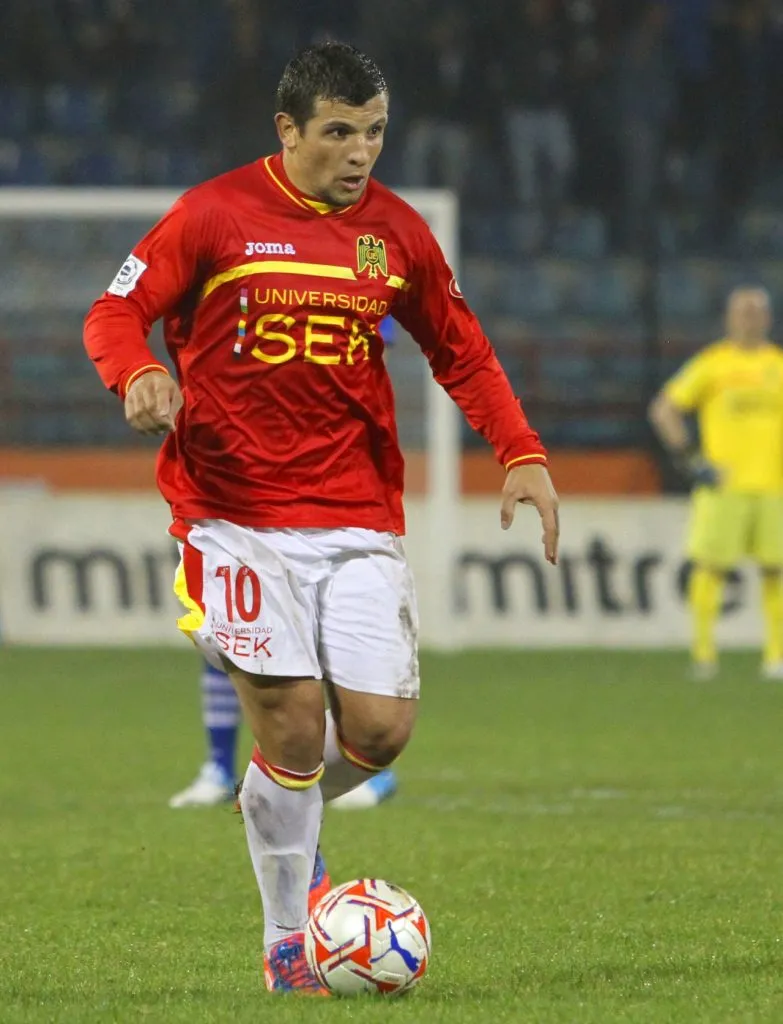 Emiliano Vecchio jugó para Unión Española en la temporada 2012 (Photosport)