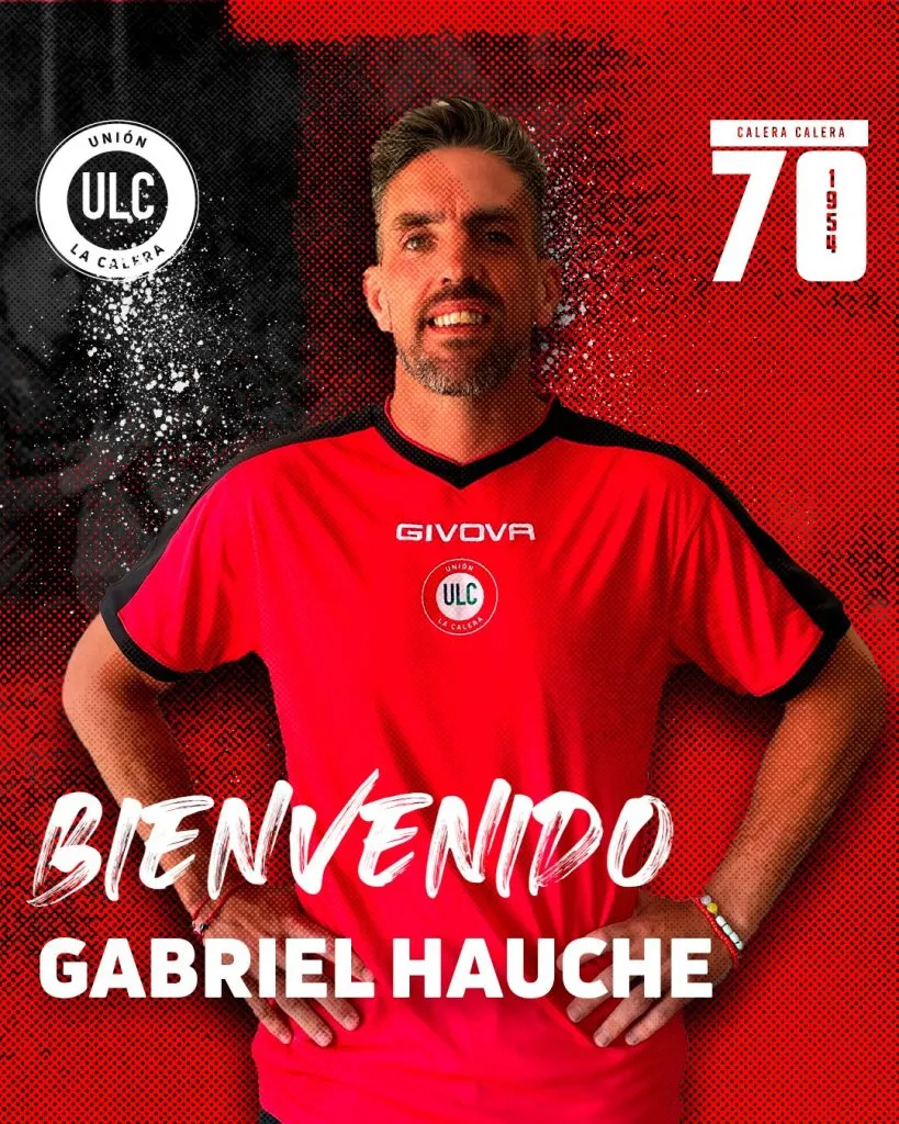 Gabriel Hauche, el tercer refuerzo cementero para 2024 (Comunicaciones U. La Calera)