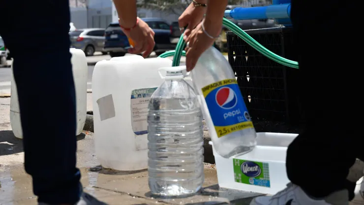 El corte de agua se mantendrá por 32 horas.