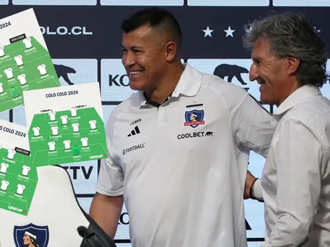Las pizarras de Almirón: sus tácticas para Colo Colo