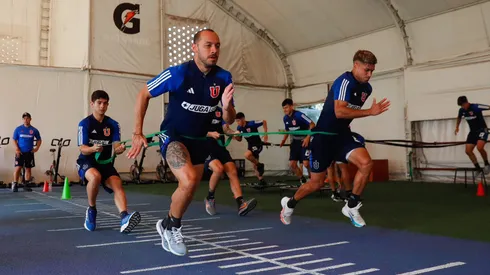 El plantel de la U sigue trabajando en la pretemporada.