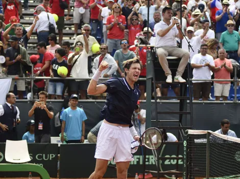 Nico Jarry detalla las ventajas de Chile sobre Perú para la Davis