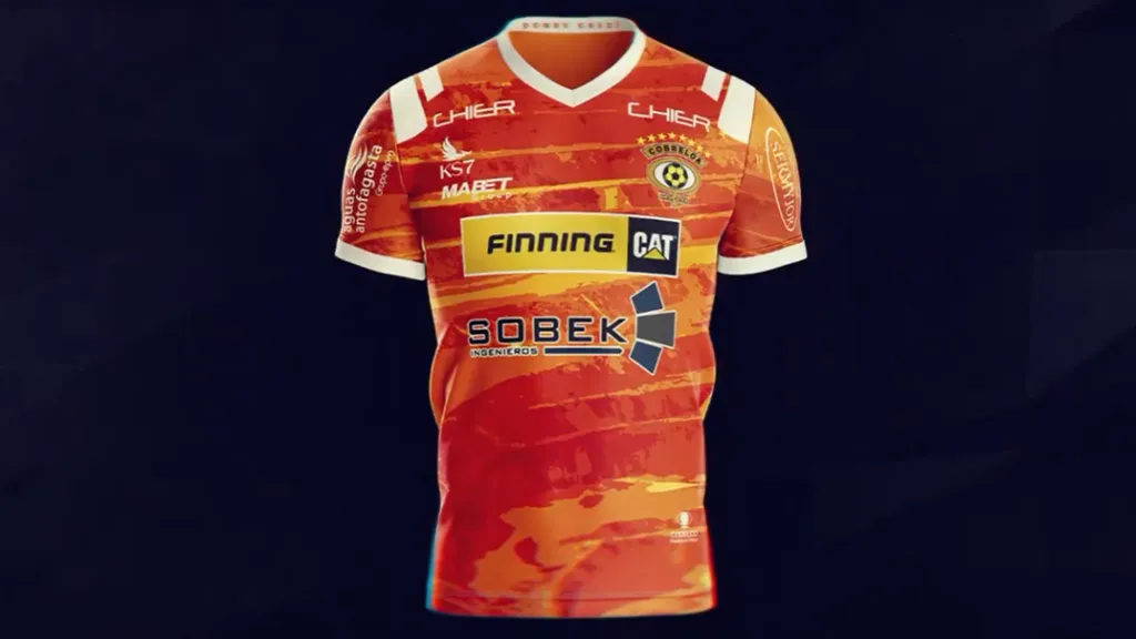 La camiseta del regreso a Primera A de Cobreloa.