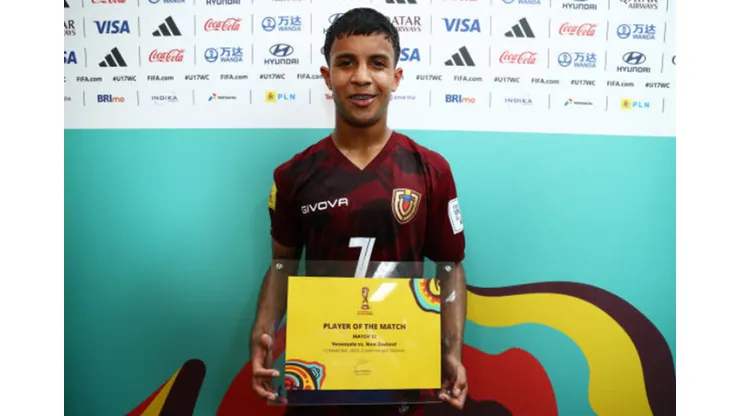 Leenhan Romero fue uno de los puntos altos de Venezuela en el Mundial Sub 17 de 2023.