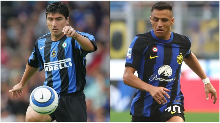David Pizarro comparte el honor con Alexis de haber jugado en Inter de Milán.
