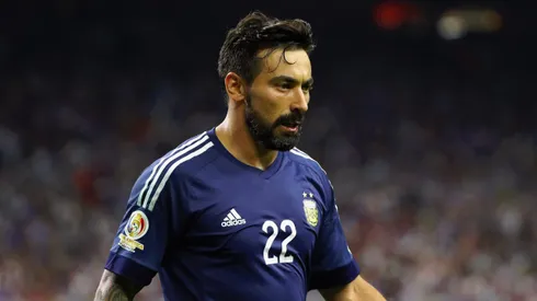 Lavezzi durante semifinal de la Copa América Centenario de 2016