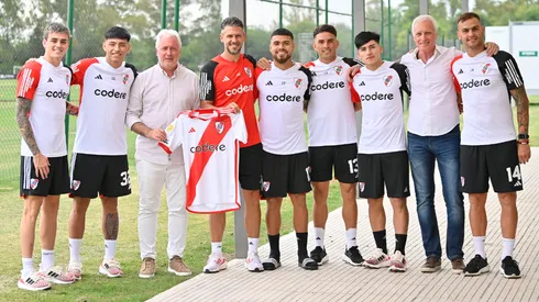 Paulo Díaz y un argentino-chileno fueron dos de los seis jugadores de River Plate que firmaron nuevos contratos.