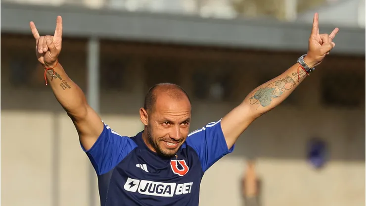 Marcelo Díaz no puede estar más contento en la U