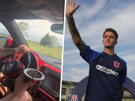 Franco Calderón manejó 1.800 kilómetros para jugar en la U