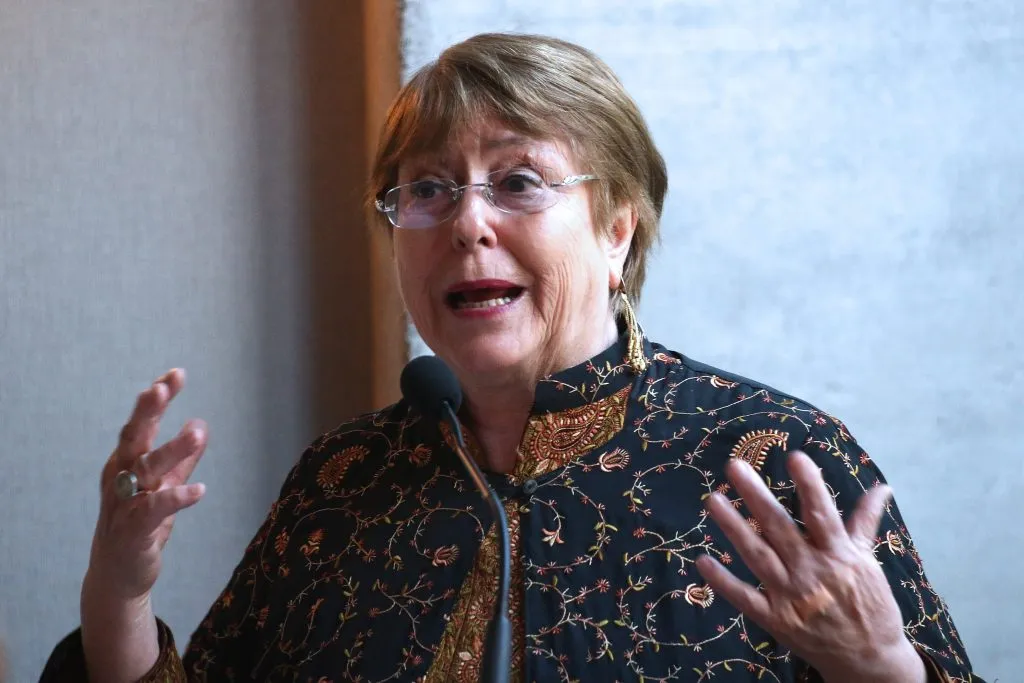 Bachelet defendió a su hijo Dávalos. Foto: Javier Salvo/Aton Chile