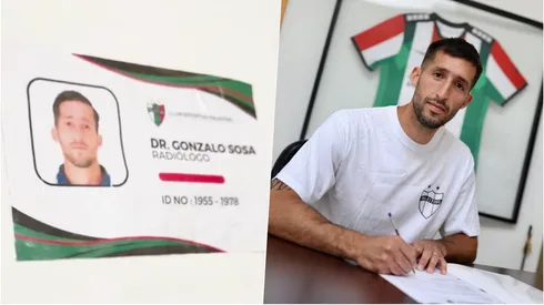 Gonzalo Sosa fue presentado en Palestino