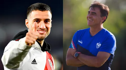 Gustavo Quinteros sonríe por un acuerdo que selló Vélez Sarsfield.