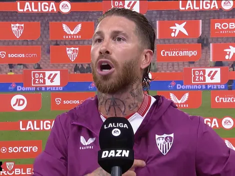 Anda pa' allá, bobo: Sergio Ramos encara a un hincha en plena entrevista