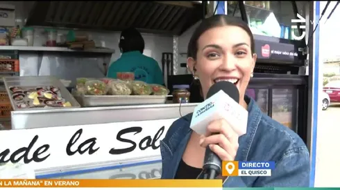 Coni Capelli debuta como notera en Chilevisión