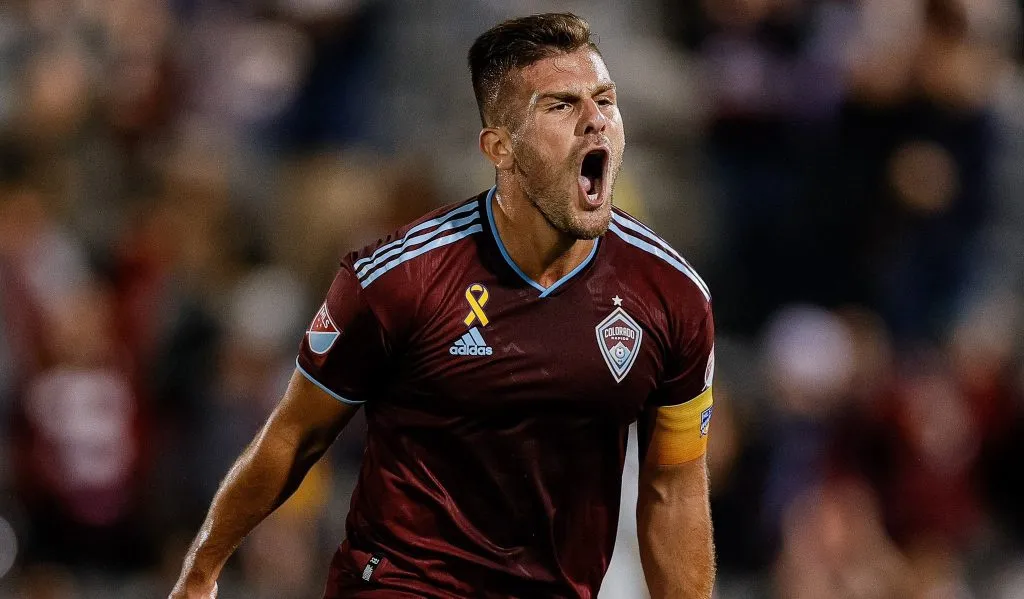 Diego Rubio viene de ocho años jugando en el fútbol de Estados Unidos, donde militó en Sporting Kansas City y Colorado Rapids. ¿Volverá a Colo Colo para el 2024? | Foto: Getty Images.